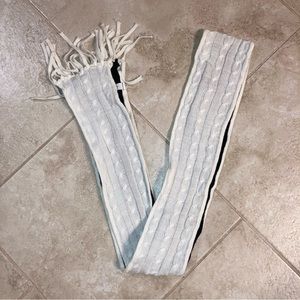 Black and White Scarf